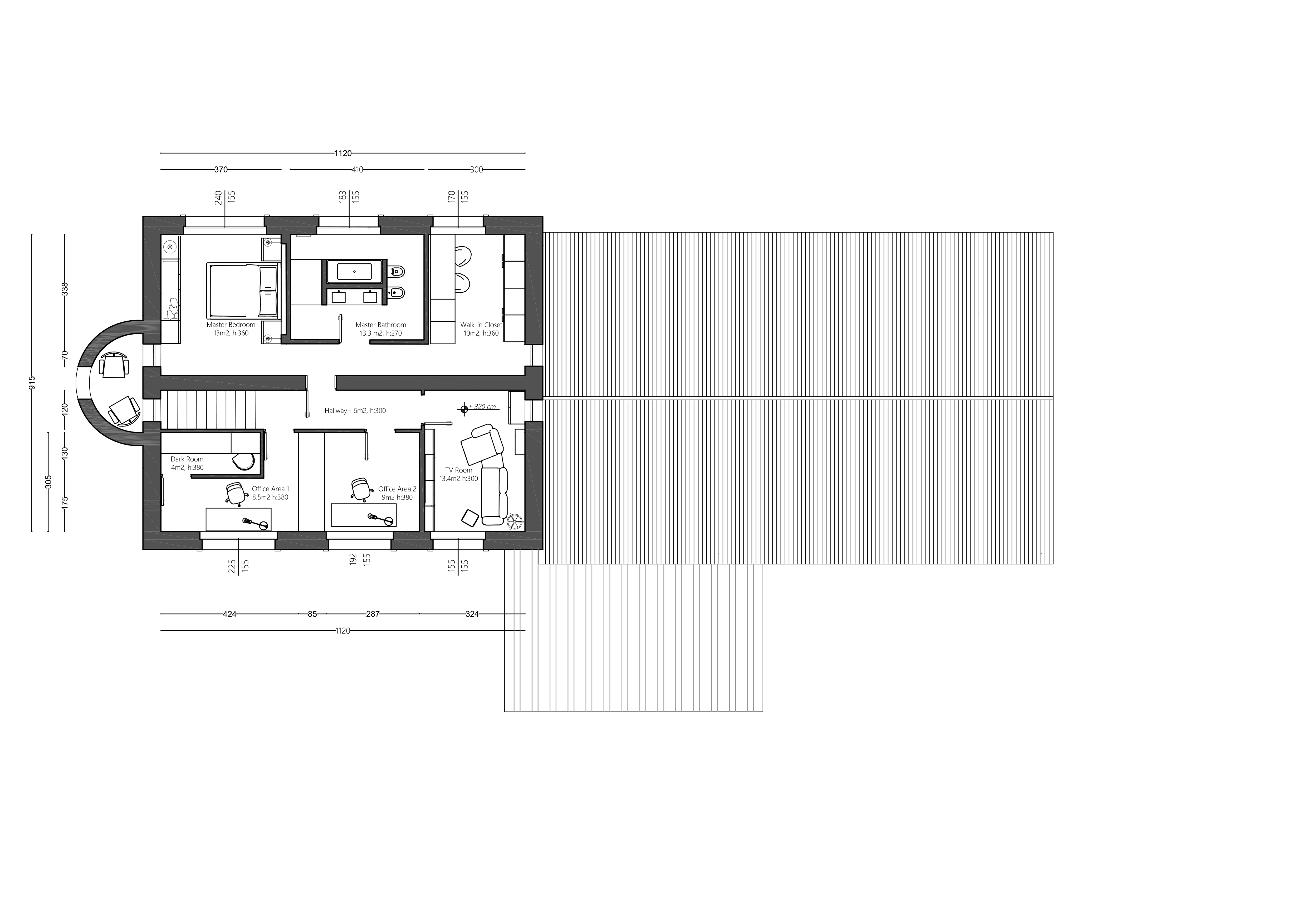 2. Kat Teknik Planı